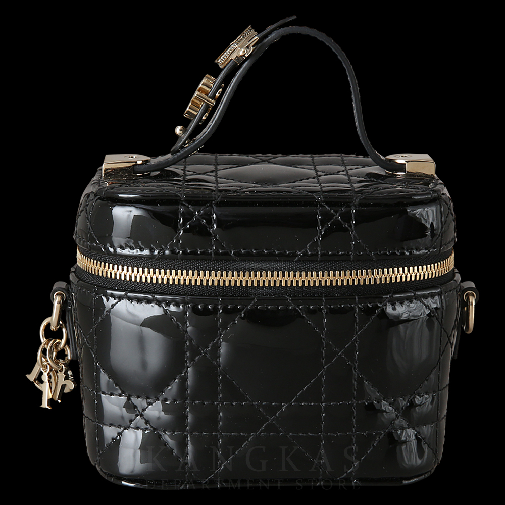 CHRISTIAN DIOR(USED)크리스찬디올 페이던트 베니티 탑핸들 마이크로